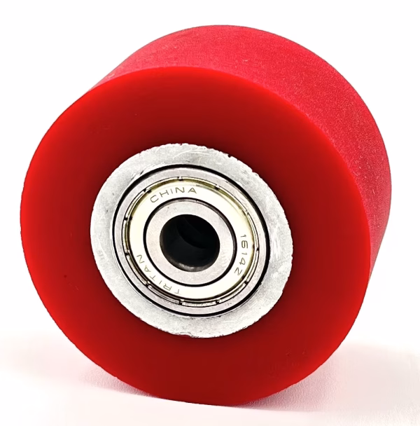 Nip Wheel - Red Urethane - 2.50" OD